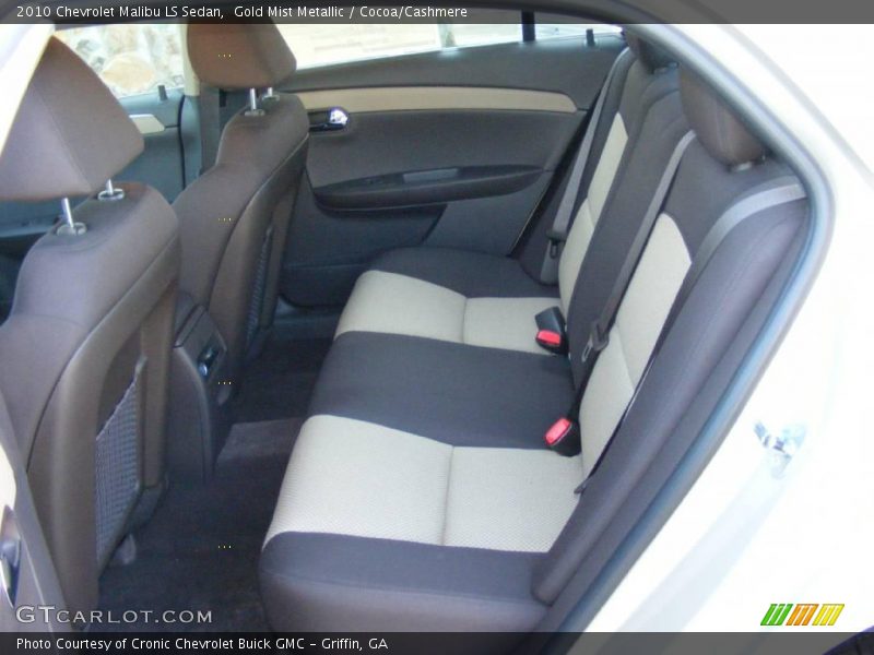 Gold Mist Metallic / Cocoa/Cashmere 2010 Chevrolet Malibu LS Sedan