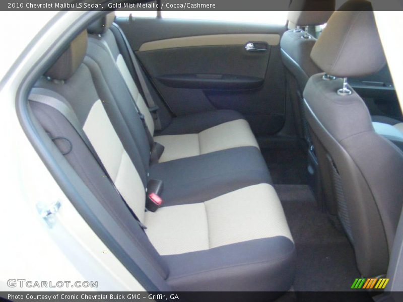 Gold Mist Metallic / Cocoa/Cashmere 2010 Chevrolet Malibu LS Sedan