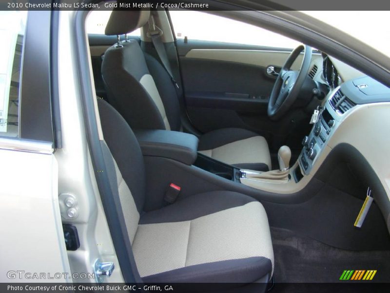 Gold Mist Metallic / Cocoa/Cashmere 2010 Chevrolet Malibu LS Sedan