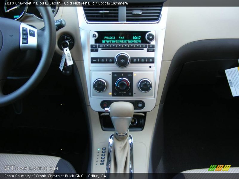 Gold Mist Metallic / Cocoa/Cashmere 2010 Chevrolet Malibu LS Sedan
