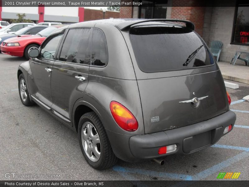 Taupe Frost Metallic / Taupe/Pearl Beige 2001 Chrysler PT Cruiser Limited