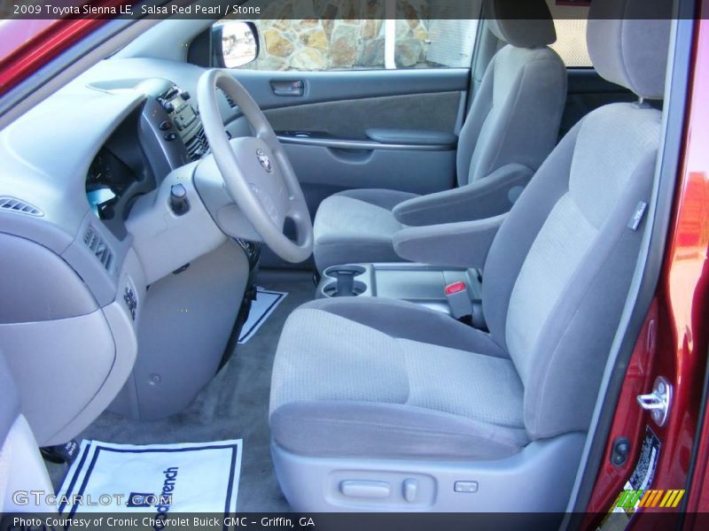 Salsa Red Pearl / Stone 2009 Toyota Sienna LE