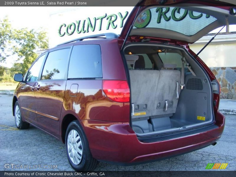 Salsa Red Pearl / Stone 2009 Toyota Sienna LE