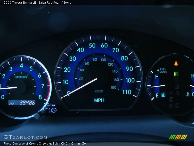Salsa Red Pearl / Stone 2009 Toyota Sienna LE