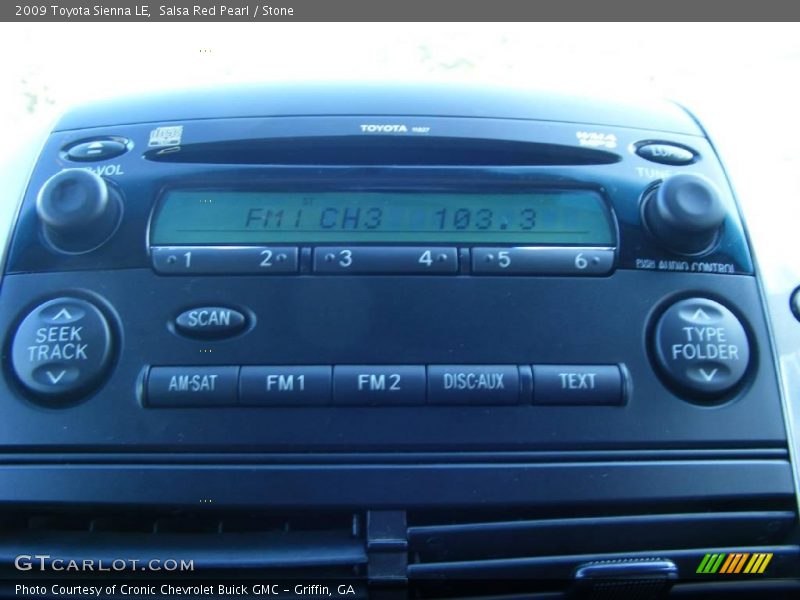 Salsa Red Pearl / Stone 2009 Toyota Sienna LE