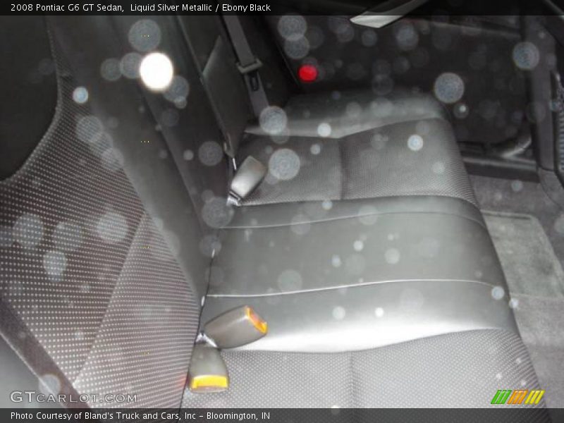 Liquid Silver Metallic / Ebony Black 2008 Pontiac G6 GT Sedan