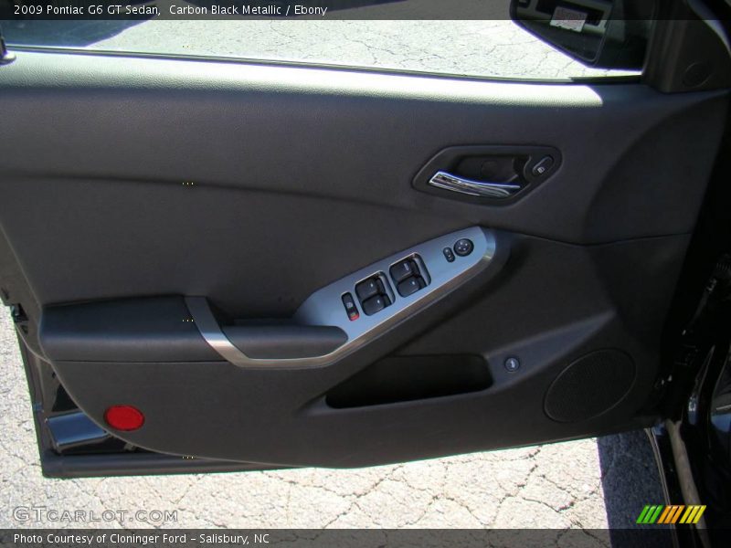 Carbon Black Metallic / Ebony 2009 Pontiac G6 GT Sedan