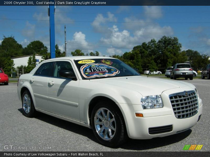 Cool Vanilla / Dark Slate Gray/Light Graystone 2006 Chrysler 300