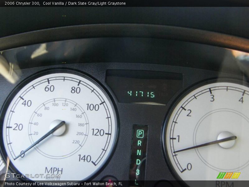 Cool Vanilla / Dark Slate Gray/Light Graystone 2006 Chrysler 300