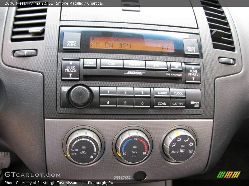 Smoke Metallic / Charcoal 2006 Nissan Altima 2.5 SL