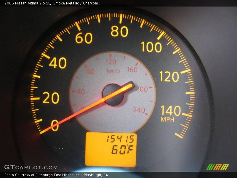 Smoke Metallic / Charcoal 2006 Nissan Altima 2.5 SL