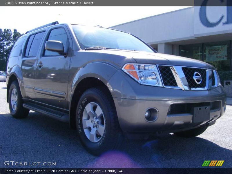 Granite Metallic / Desert 2006 Nissan Pathfinder SE