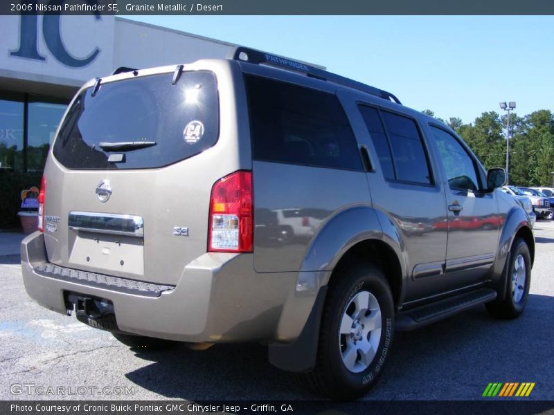Granite Metallic / Desert 2006 Nissan Pathfinder SE