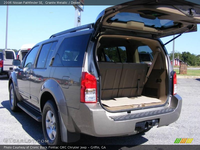 Granite Metallic / Desert 2006 Nissan Pathfinder SE