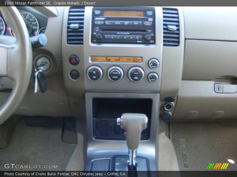 Granite Metallic / Desert 2006 Nissan Pathfinder SE
