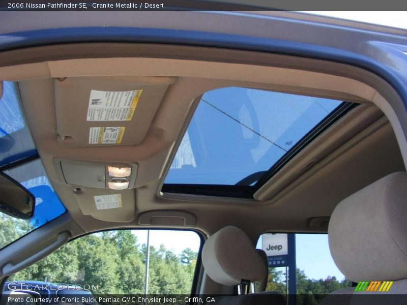 Granite Metallic / Desert 2006 Nissan Pathfinder SE