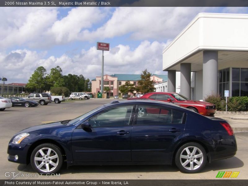 Majestic Blue Metallic / Black 2006 Nissan Maxima 3.5 SL