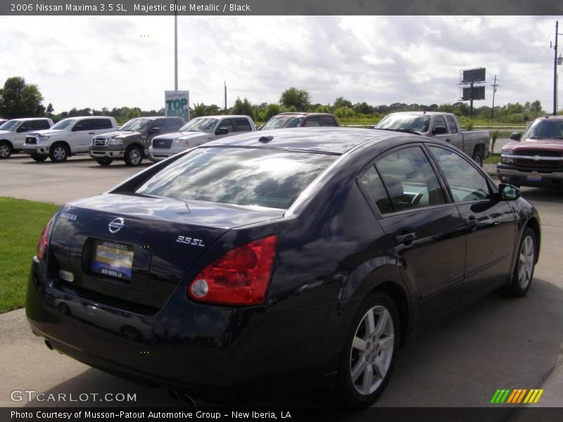 Majestic Blue Metallic / Black 2006 Nissan Maxima 3.5 SL