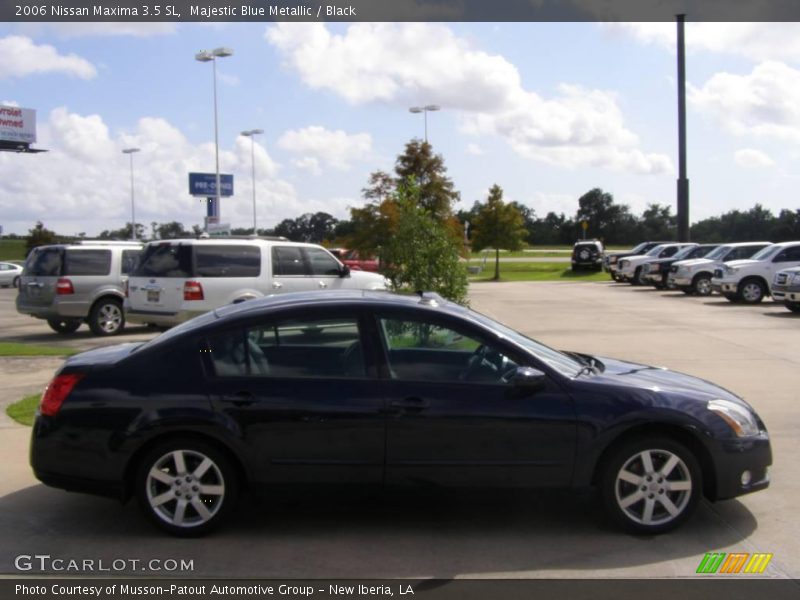 Majestic Blue Metallic / Black 2006 Nissan Maxima 3.5 SL