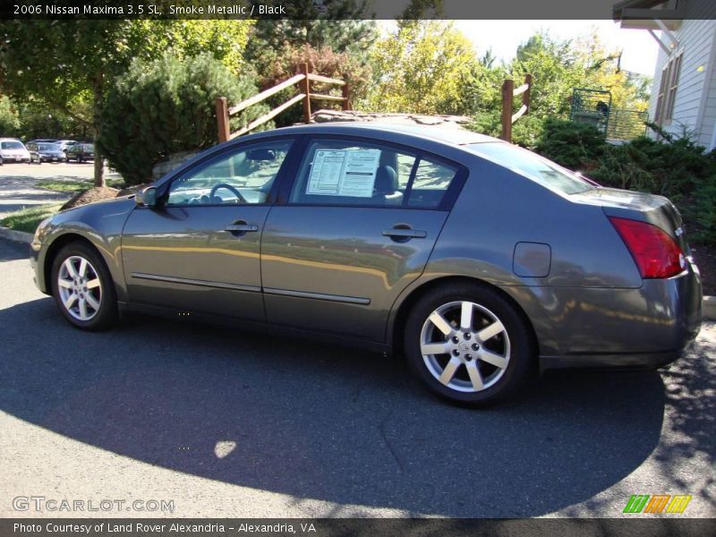 Smoke Metallic / Black 2006 Nissan Maxima 3.5 SL