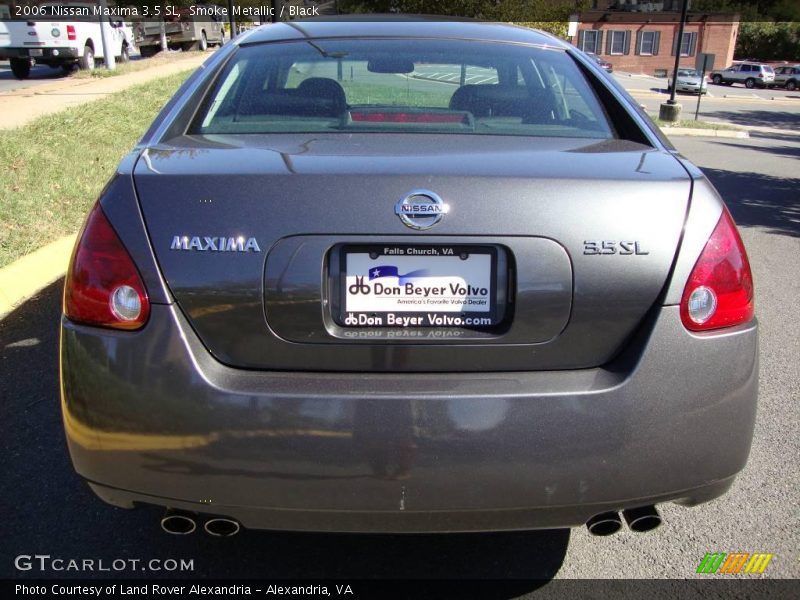 Smoke Metallic / Black 2006 Nissan Maxima 3.5 SL