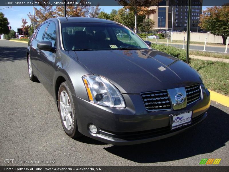 Smoke Metallic / Black 2006 Nissan Maxima 3.5 SL