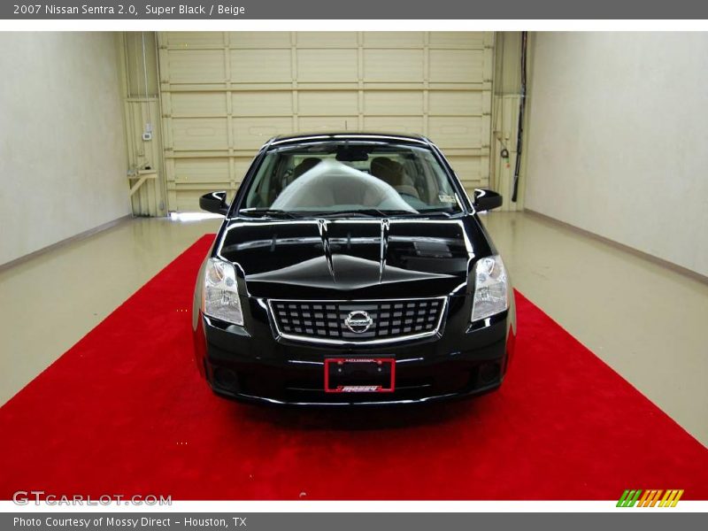 Super Black / Beige 2007 Nissan Sentra 2.0