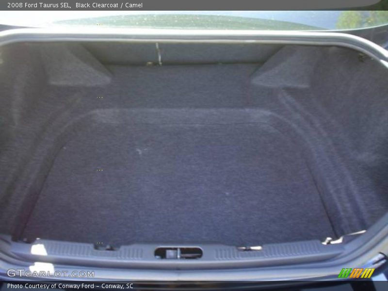 Black Clearcoat / Camel 2008 Ford Taurus SEL