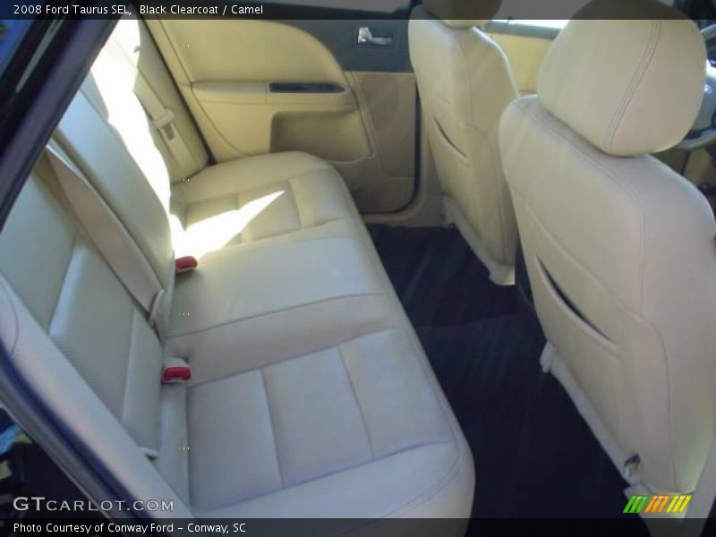 Black Clearcoat / Camel 2008 Ford Taurus SEL