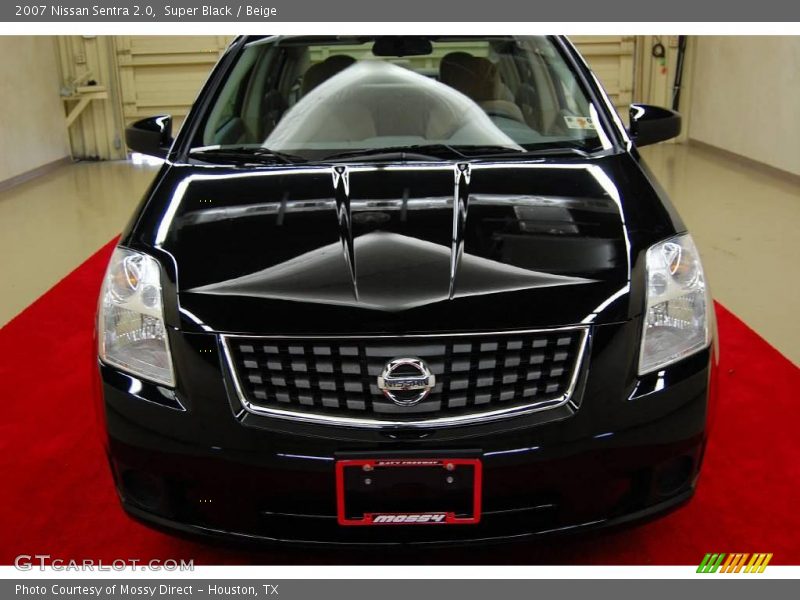 Super Black / Beige 2007 Nissan Sentra 2.0
