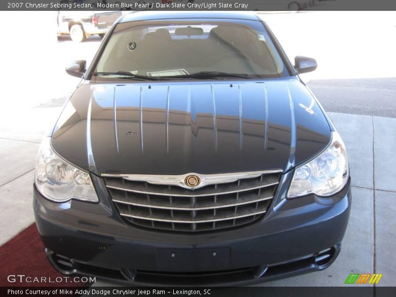 Modern Blue Pearl / Dark Slate Gray/Light Slate Gray 2007 Chrysler Sebring Sedan