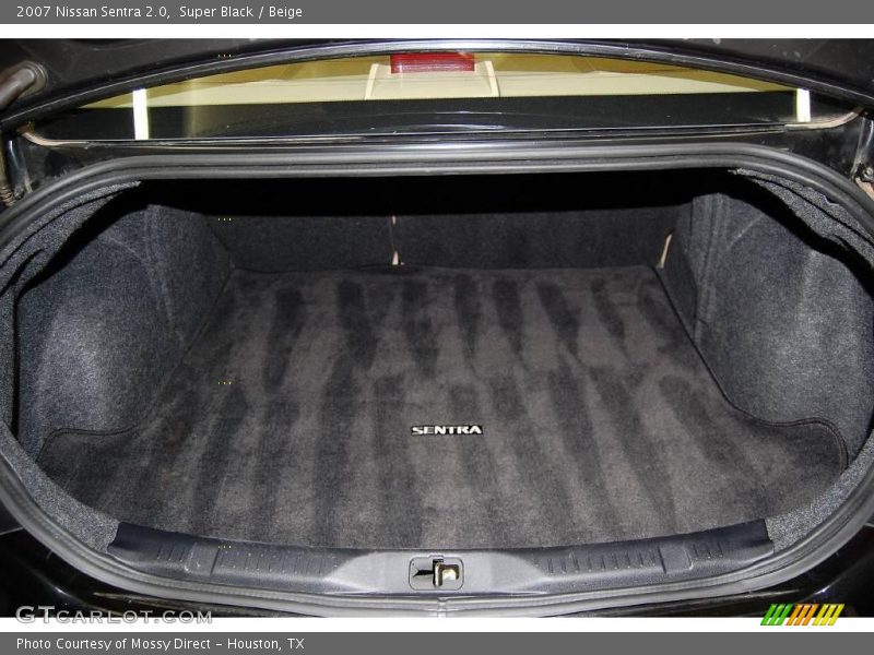 Super Black / Beige 2007 Nissan Sentra 2.0