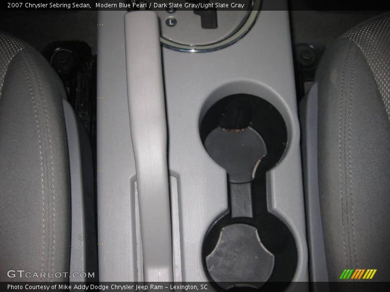 Modern Blue Pearl / Dark Slate Gray/Light Slate Gray 2007 Chrysler Sebring Sedan