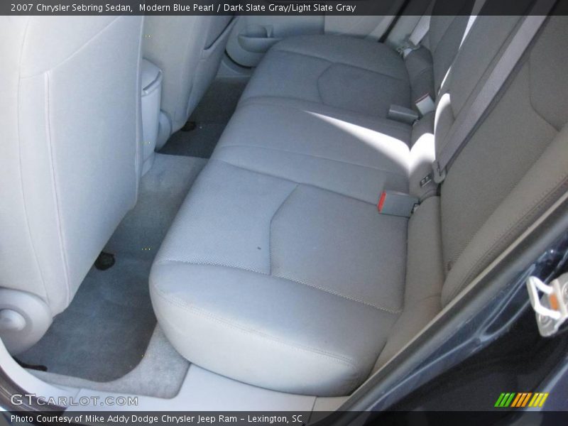 Modern Blue Pearl / Dark Slate Gray/Light Slate Gray 2007 Chrysler Sebring Sedan
