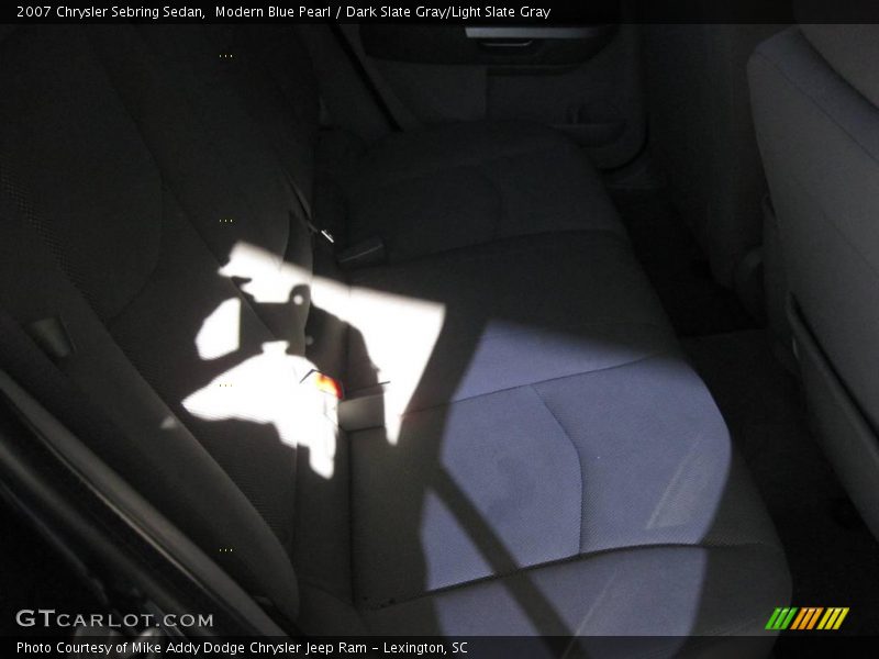 Modern Blue Pearl / Dark Slate Gray/Light Slate Gray 2007 Chrysler Sebring Sedan