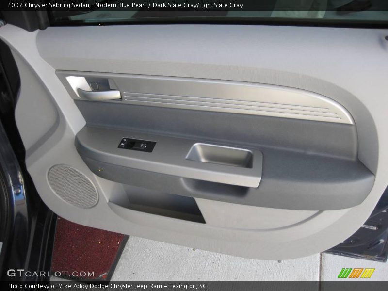 Modern Blue Pearl / Dark Slate Gray/Light Slate Gray 2007 Chrysler Sebring Sedan