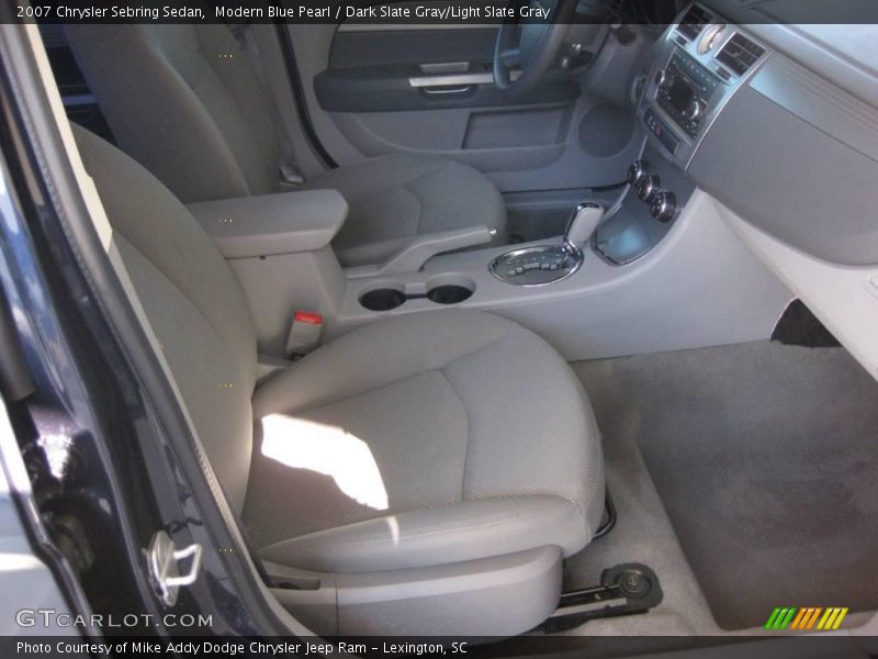 Modern Blue Pearl / Dark Slate Gray/Light Slate Gray 2007 Chrysler Sebring Sedan