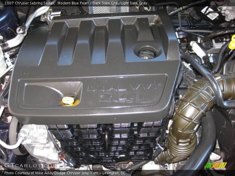 Modern Blue Pearl / Dark Slate Gray/Light Slate Gray 2007 Chrysler Sebring Sedan