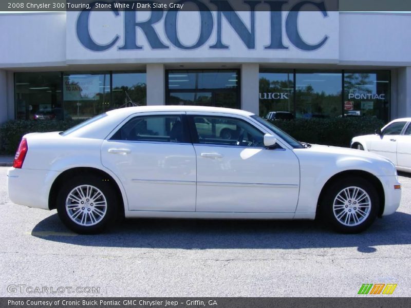 Stone White / Dark Slate Gray 2008 Chrysler 300 Touring