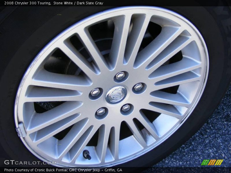 Stone White / Dark Slate Gray 2008 Chrysler 300 Touring