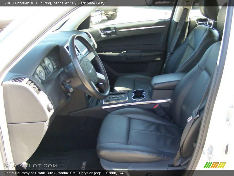 Stone White / Dark Slate Gray 2008 Chrysler 300 Touring