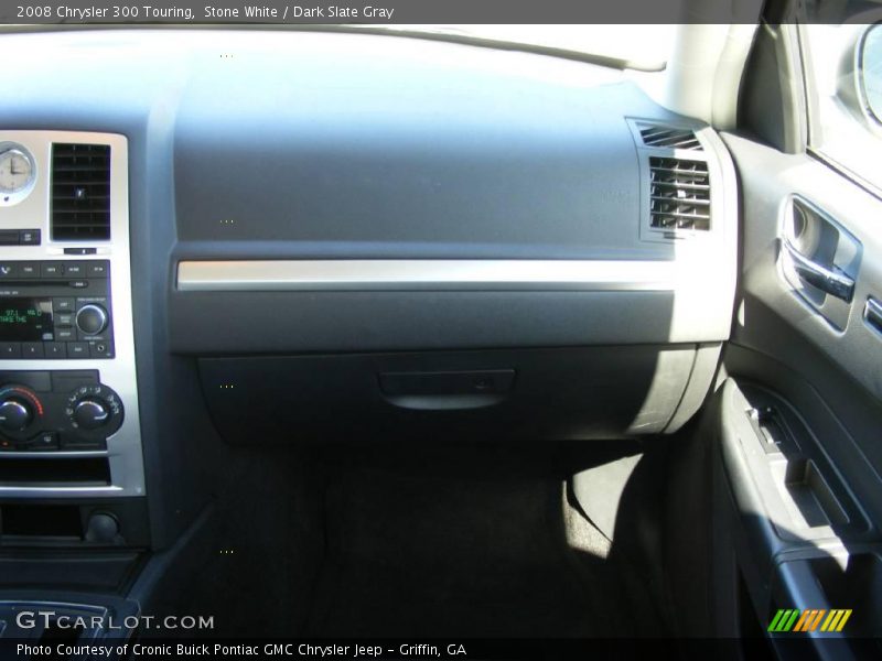 Stone White / Dark Slate Gray 2008 Chrysler 300 Touring