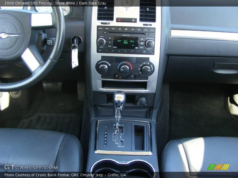 Stone White / Dark Slate Gray 2008 Chrysler 300 Touring