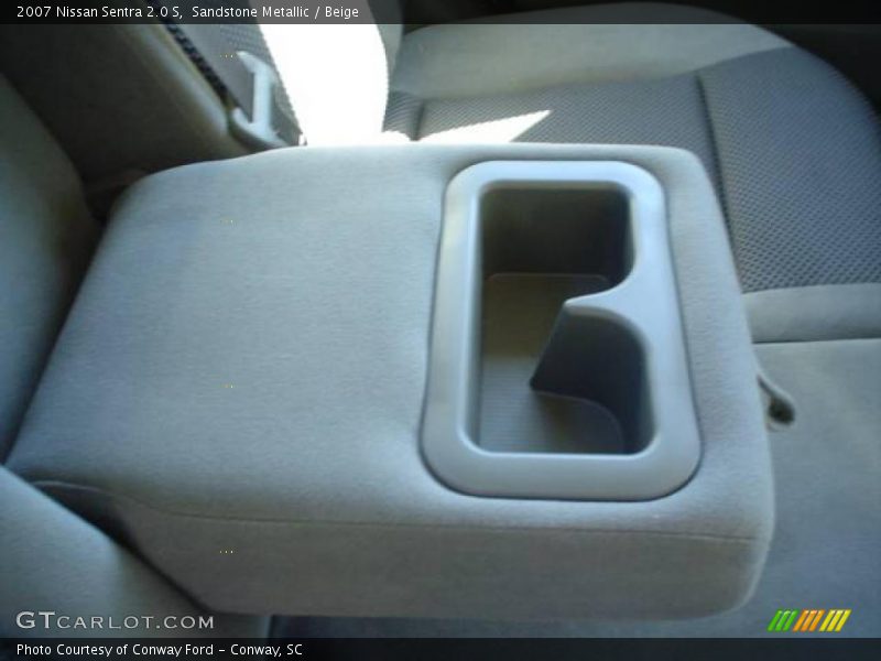 Sandstone Metallic / Beige 2007 Nissan Sentra 2.0 S