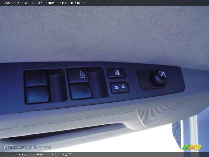 Sandstone Metallic / Beige 2007 Nissan Sentra 2.0 S
