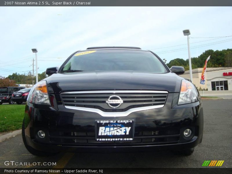 Super Black / Charcoal 2007 Nissan Altima 2.5 SL
