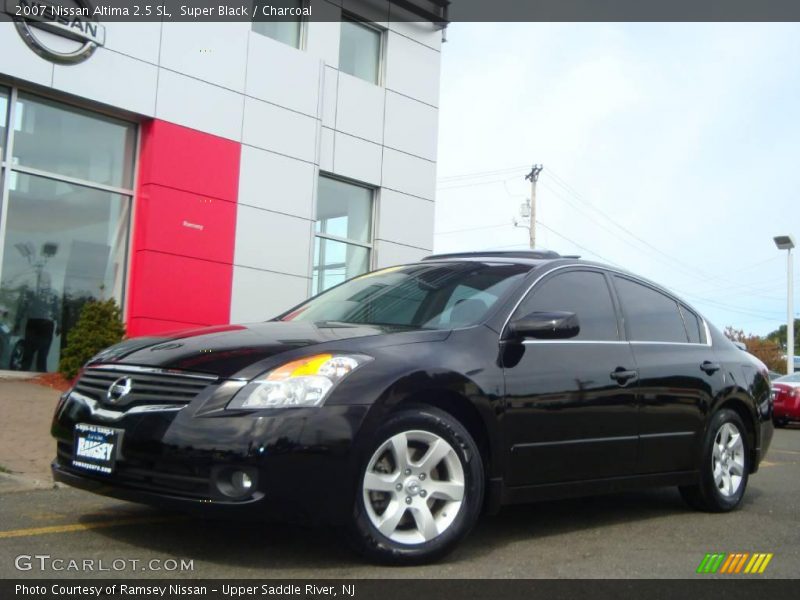 Super Black / Charcoal 2007 Nissan Altima 2.5 SL