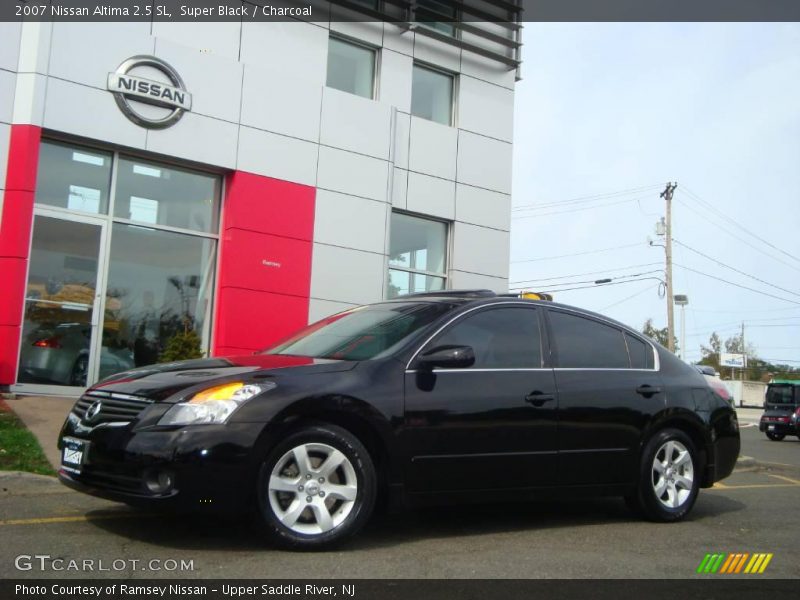 Super Black / Charcoal 2007 Nissan Altima 2.5 SL