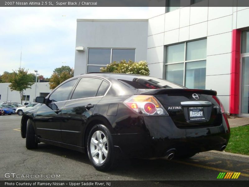 Super Black / Charcoal 2007 Nissan Altima 2.5 SL