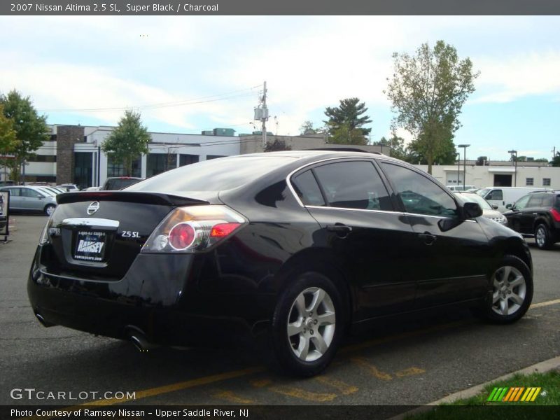 Super Black / Charcoal 2007 Nissan Altima 2.5 SL